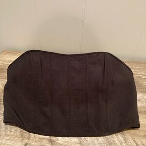 Sincerely Jules Bustier Corset Top Black Size Large Stretch Coquette Gothic